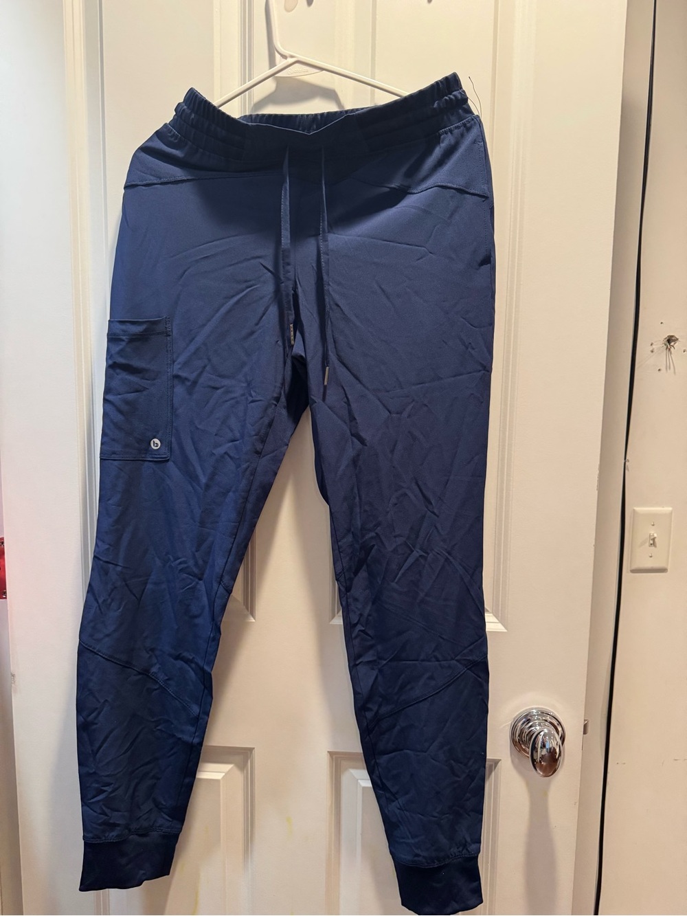 Barco One Navy Blue Scrub Jogger Pants Size XS